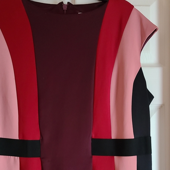 New York & Company Scooped Neck Stripped Dress - Picture 7 of 16